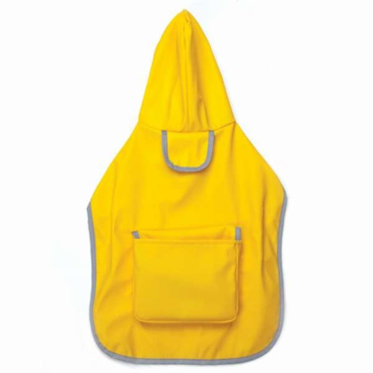 Yellow - Zack & Zoey Reversible Pocket Raincoat - Large