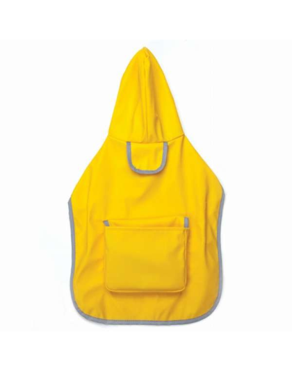 Yellow - Zack & Zoey Reversible Pocket Raincoat - Large