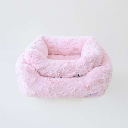 Baby Pink - Bella Dog Bed - Large