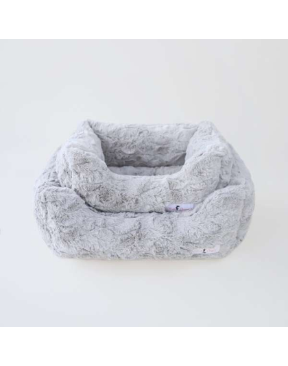 Silver - Bella Dog Bed - Large