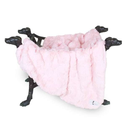 Baby Pink - Bella Dog Blanket - Large