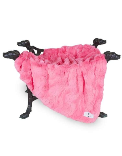 Fuchsia - Bella Dog Blanket - Small