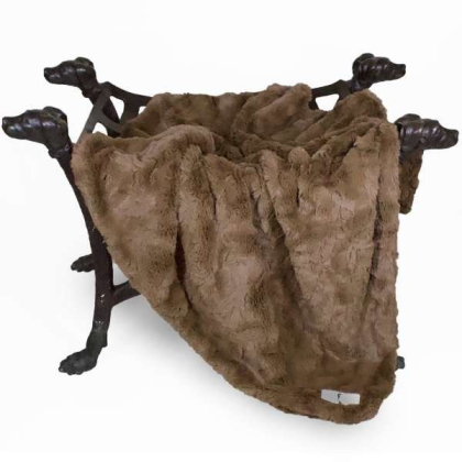 Mocha - Bella Dog Blanket - Small