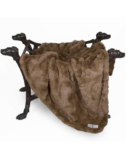 Mocha - Bella Dog Blanket - Small