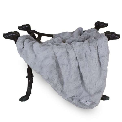 Silver - Bella Dog Blanket - Throw