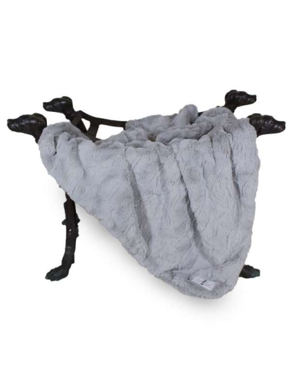 Silver - Bella Dog Blanket - Throw