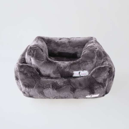 Pewter - Luxe Dog Bed - Large