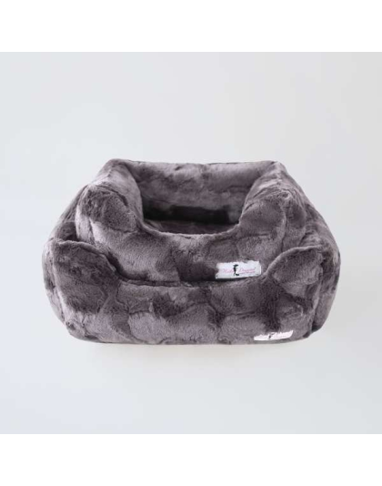 Pewter - Luxe Dog Bed - Large