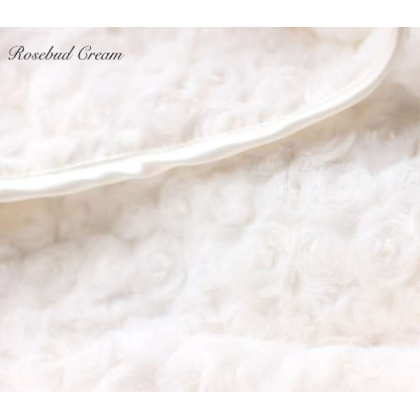 Cream - Rosebud Dog Blanket - Throw