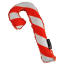 Red & White - Candy Cane Dog Toy