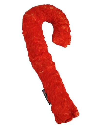 Red & White - Candy Cane Dog Toy