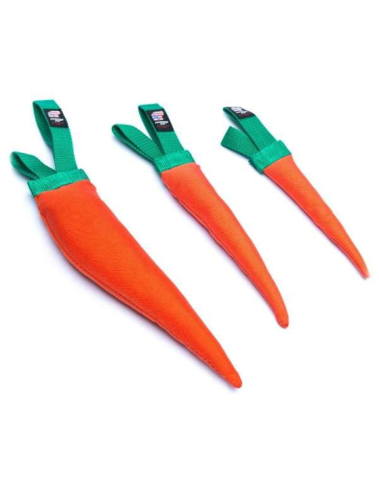 Orange - Carrot Dog Toy - Medium - Medium