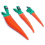 Orange - Carrot Dog Toy - Medium - Medium