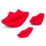 Red - Big Red Lips Dog Toy - Large - Large