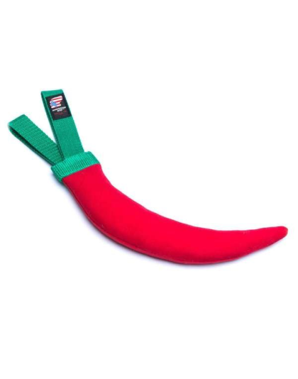 Red - Chile Dog Toy - Medium - Medium