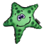 Neon Green - Stanley Starfish Dog Toy - Large - Large