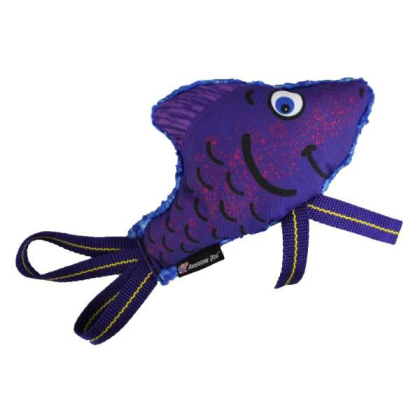 Purple/Red - Flyin' Fish Dog Toy