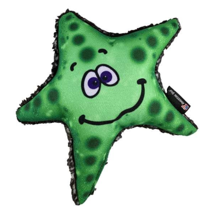 Neon Green - Stanley Starfish Dog Toy - Medium - Medium