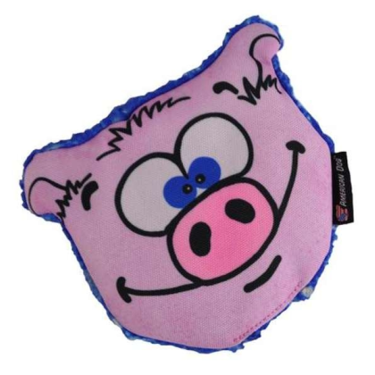 Pink - Pokey Pig Dog Toy