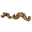 Tan/Chocolate - Dapper Dog Toy - Large - Large