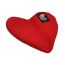 Red - Heart Of Stone Dog Toy - Medium