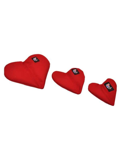 Red - Heart Of Stone Dog Toy - Medium