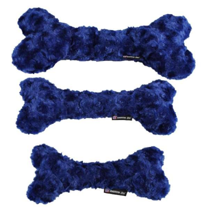 Blue - Nuggle Bone Dog Toy - Large - Large