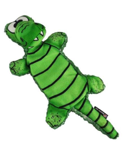 Green - Allie Gator Dog Toy