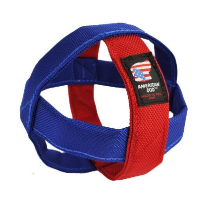 Red/Blue - Catapult Cage Dog Toy