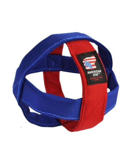 Red/Blue - Catapult Cage Dog Toy