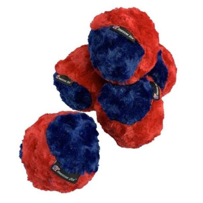 Red/Blue - Nuggle Ball Dog Toy