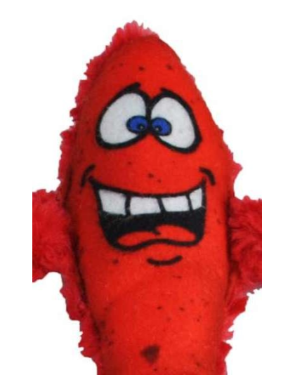 Red - Larry Lobster Dog Toy