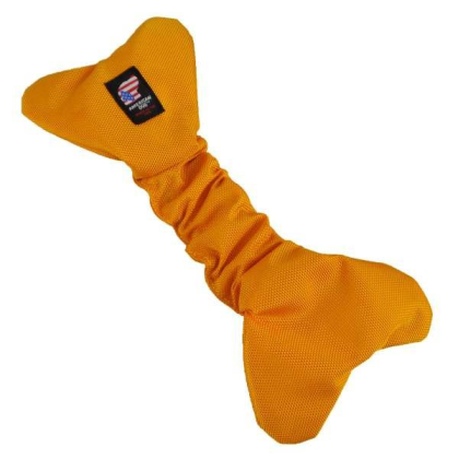 Yellow - Bungee Bone Dog Toy