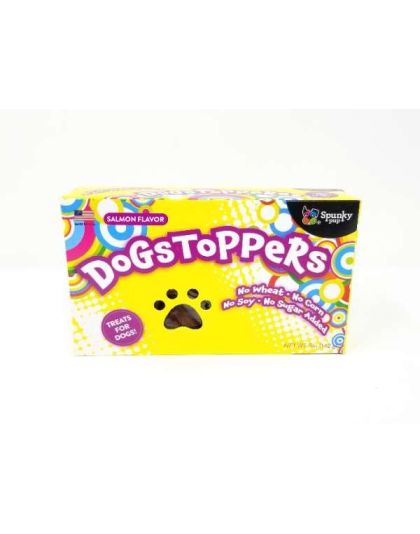 Dogstoppers Dog Treats, Salmon Flavor, 5 oz