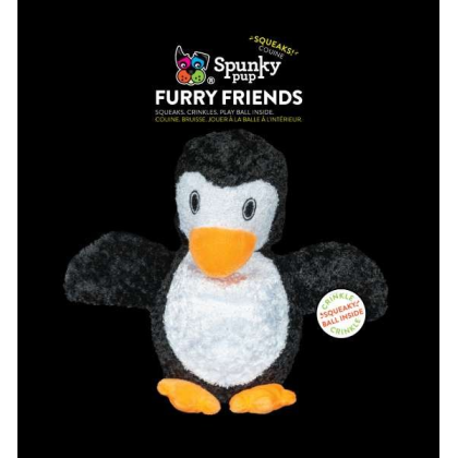 Penguin with Ball Squeaker