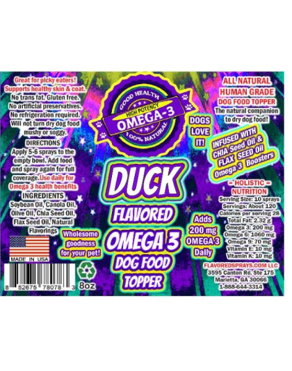 Duck Flavored Spray  - 8oz