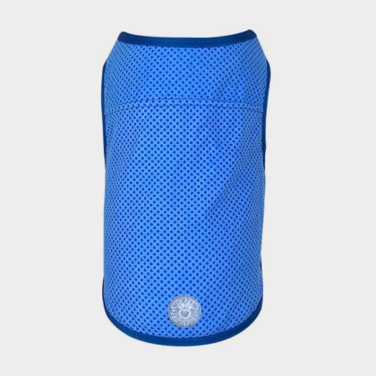 Blue - GF Pet ElastoFit Ice Vest - Small