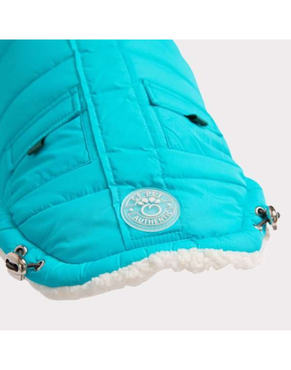 Aqua - GF Pet  Winter Sailor Parka  - 2XS