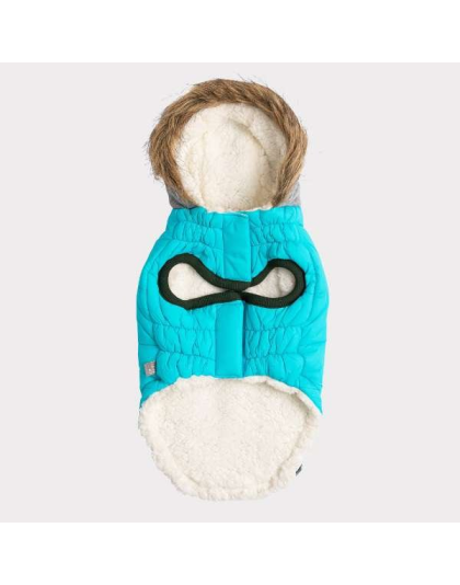 Aqua - GF Pet  Winter Sailor Parka  - Large