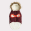 Burgundy - GF Pet  Winter Sailor Parka  - 2XL