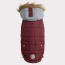 Burgundy - GF Pet  Winter Sailor Parka  - 2XS