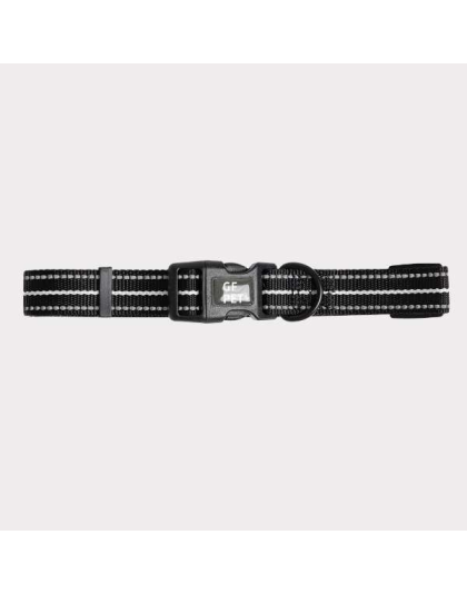 Black - GF Pet  Reflective Collar - Medium