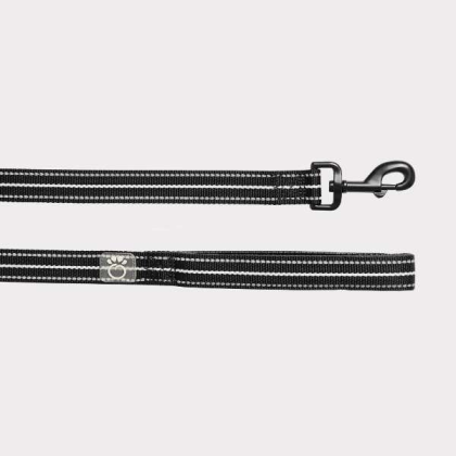 Black - GF Pet  Reflective Leash - XS/Small