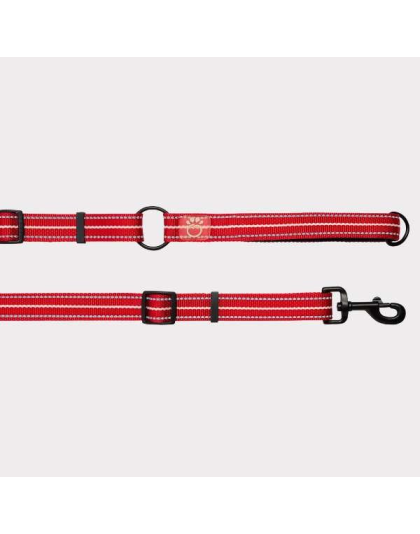 Red - GF Pet Reflective Leash - EEZY-6 - Medium/Large