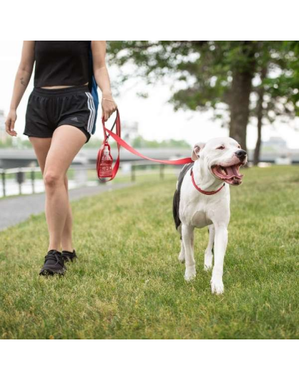 Red - GF Pet  Reflective Leash - Medium/Large