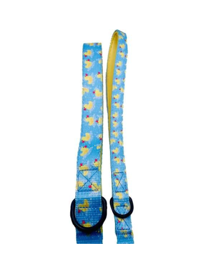 Rubber Duckies - Cutie Ties Fun Design Dog Leash - Small