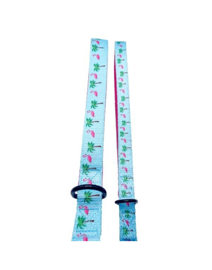 Flamingo Miami Vice - Cutie Ties Fun Design Dog Leash - Large