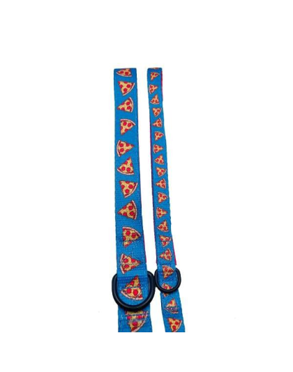 Pizza Crust - Cutie Ties Fun Design Dog Leash - Large