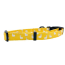 Llama Yellow - Cutie Ties Fun Design Dog Collar - Small