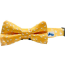 Llama Yellow - Cutie Ties Fun Design Dog Collar - Large